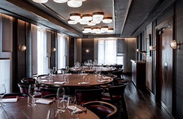 Sora room at Lucky Cat: elegant dining space for upscale events and private dinners.