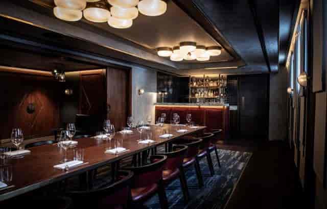 Elegant private dining room in Lucky Cat, perfect for exclusive events and networking.