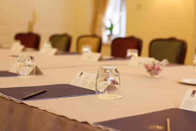 Charles Mewes in a professional meeting room at Luton Hoo Hotel, ideal for corporate events.