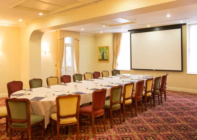 Bullwood meeting room at Luton Hoo Hotel, elegant decor for professional events.
