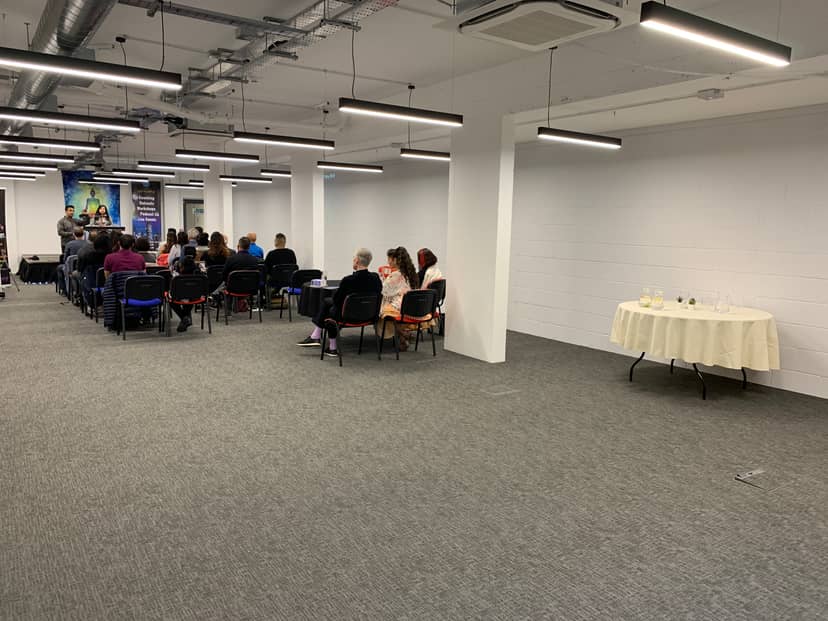 Vandon Rooms meeting space with chairs for events, ideal for networking and collaboration.