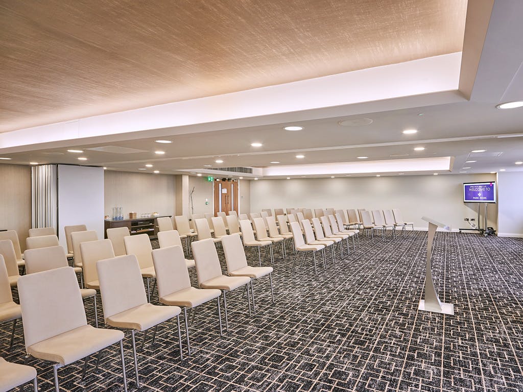 Modern Level 15 Meeting Room in Park Regis Birmingham for presentations and seminars.