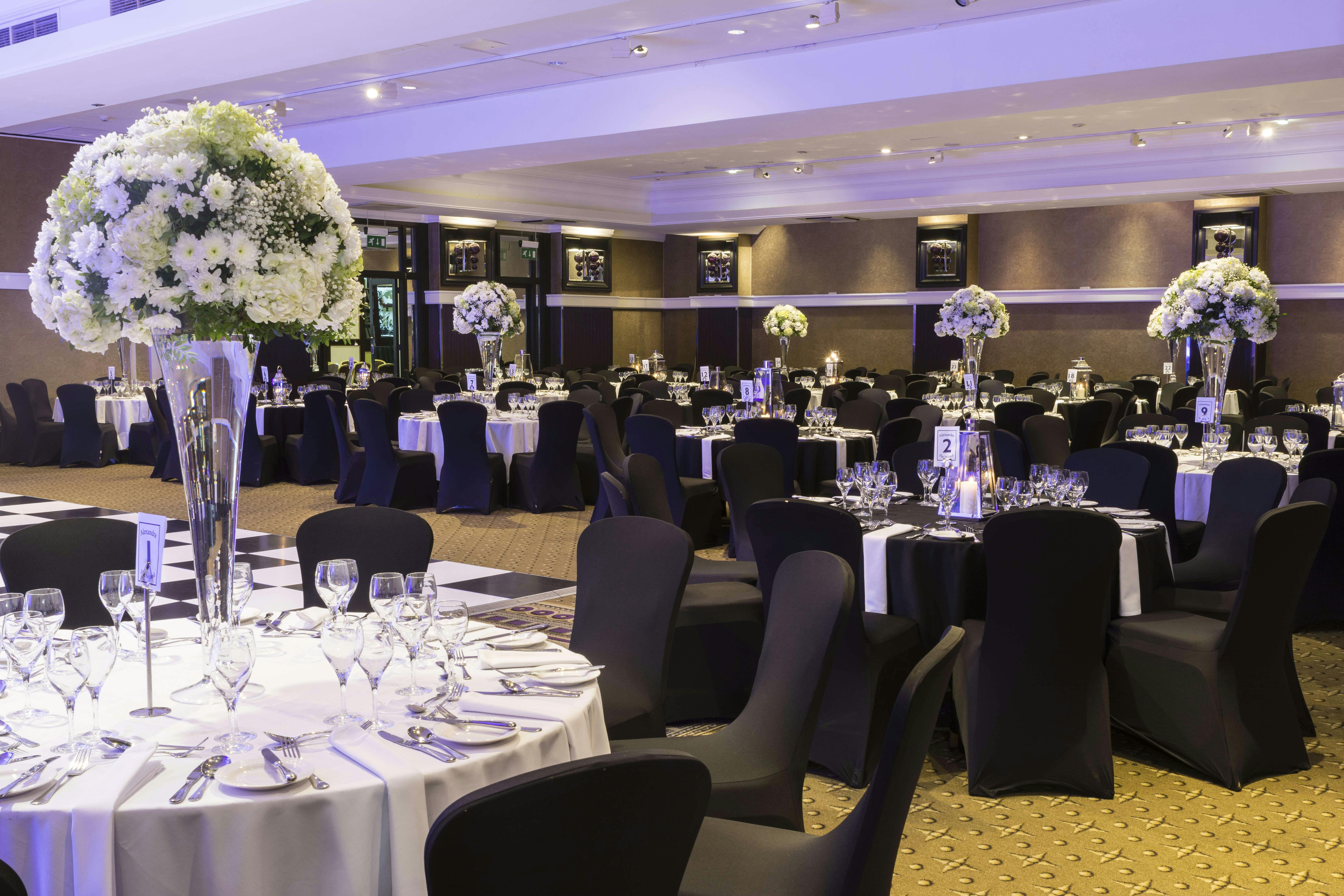 Elegant Alexandra Suite in The Midland Manchester, perfect for weddings and corporate events.