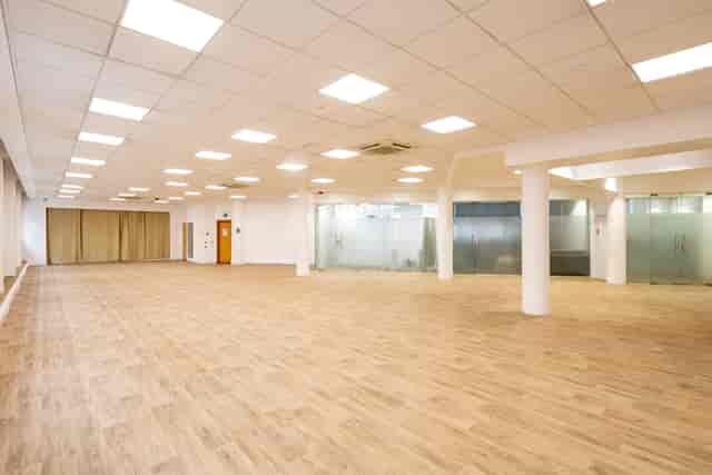 Spacious event venue in The Music Room Mayfair, ideal for meetings and gatherings.
