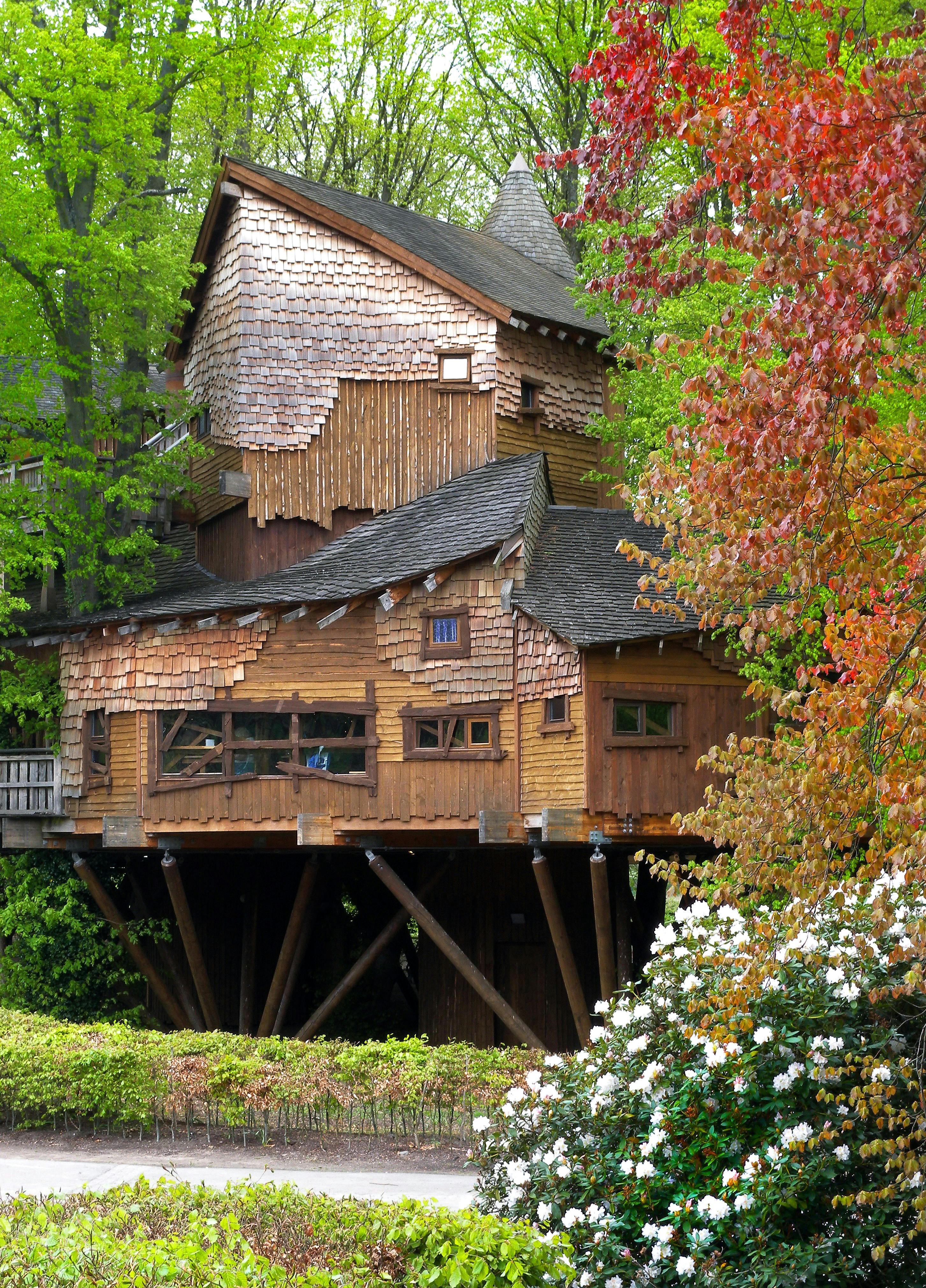 Rustic Treehouse venue in Alnwick Garden for creative retreats and team-building events.