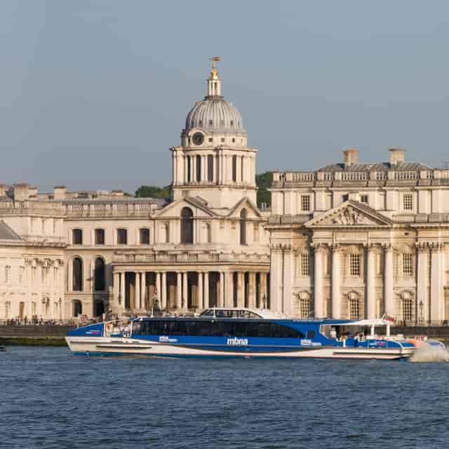 "Venus Clipper venue with waterfront views, ideal for events and gatherings."