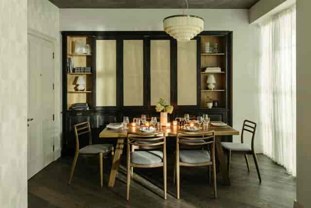 Stylish dining space at The Hoxton Southwark for intimate gatherings and corporate dinners.
