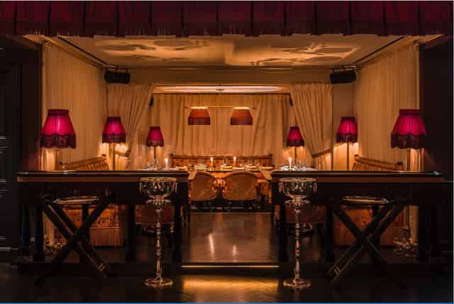Filming & Photography Location, Park Chinois & 33 Dover Street