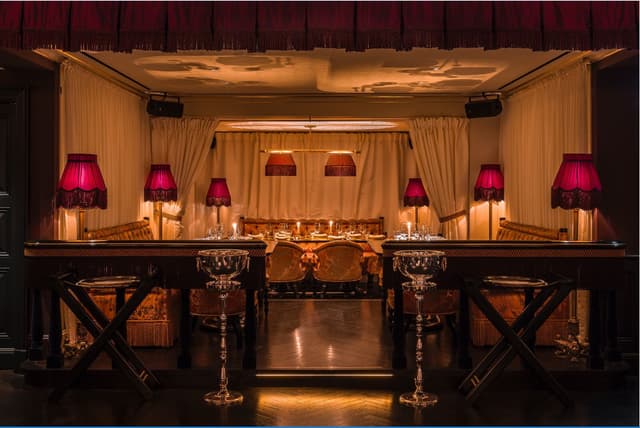 Filming & Photography Location, Park Chinois & 33 Dover Street