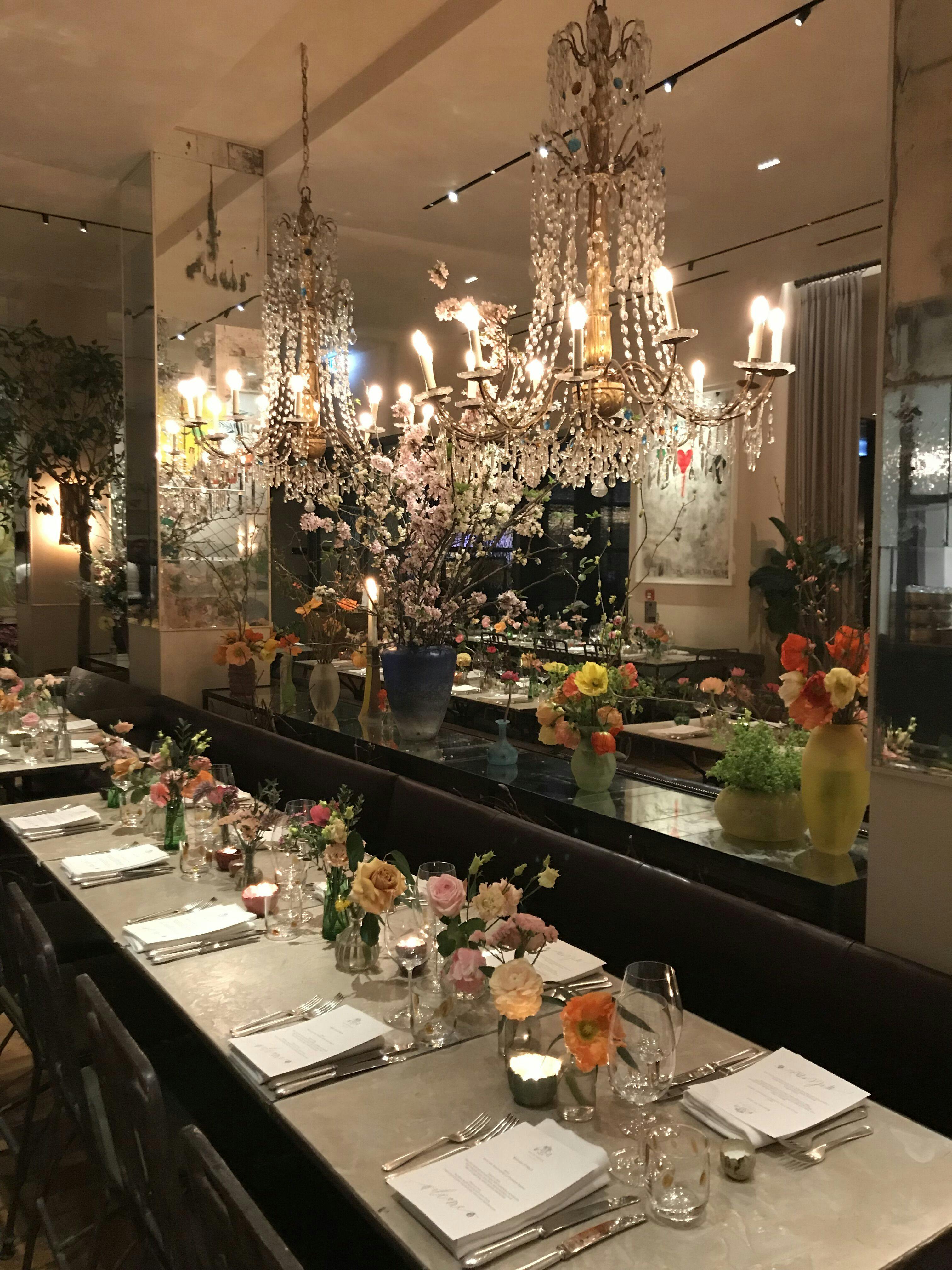 Elegant dining space at The Petersham, ideal for upscale events and intimate gatherings.