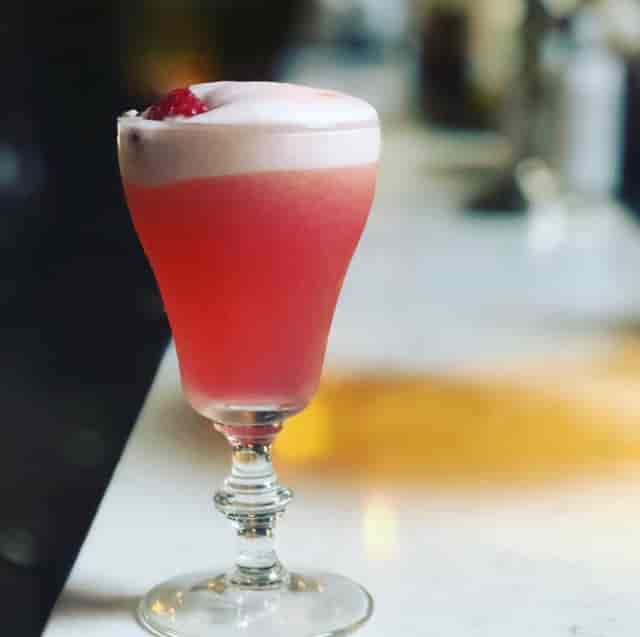 Stylish cocktail in a glass, perfect for networking events or themed parties.