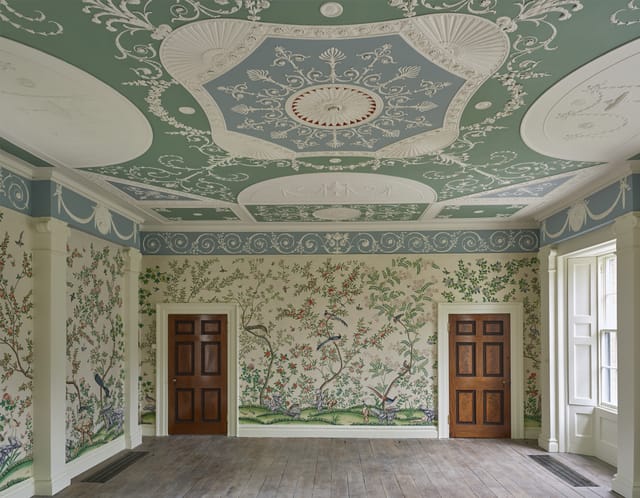 Elegant Upper Drawing Room at Pitzhanger Manor, perfect for workshops and gatherings.