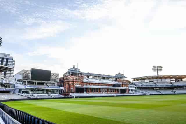 Home Dressing Room at Lord's Cricket Ground, ideal for corporate events and sports gatherings.