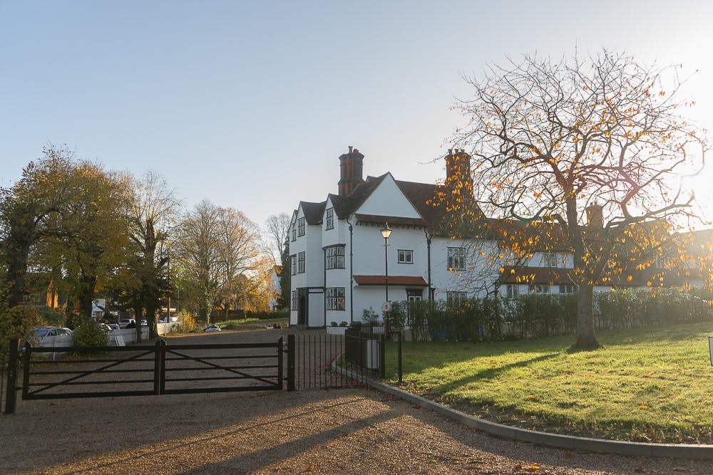 Chantry House venue with classic architecture, ideal for retreats and gatherings.