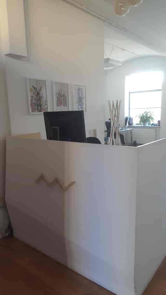 Modern reception area at Marcophysio Westferry, ideal for meetings and events.