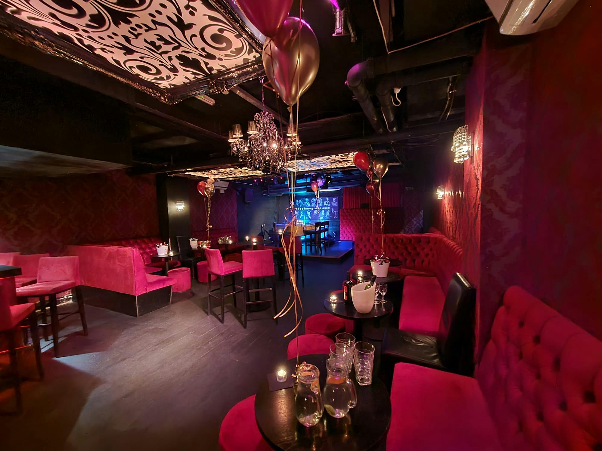 Stylish event space in Piano Smithfield, ideal for cocktail parties and private events.