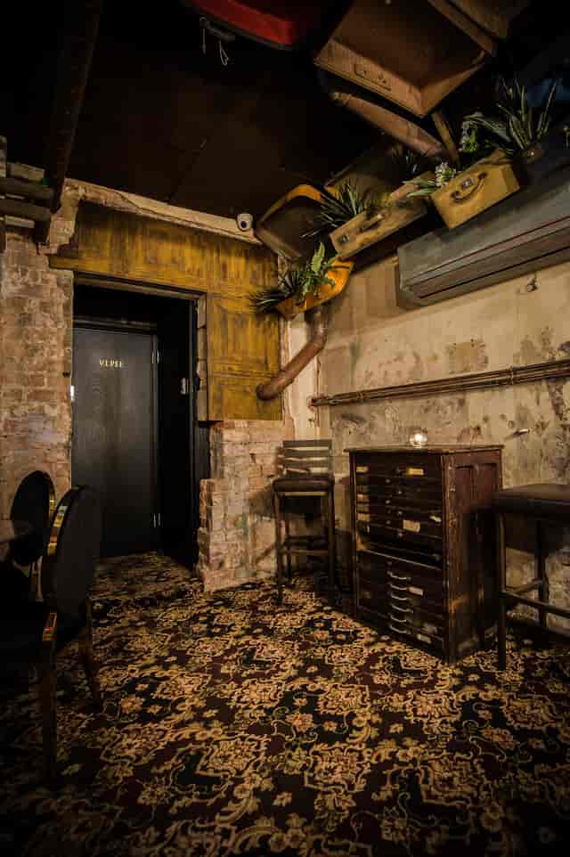 The Lost Basement at Mercure Nottingham: rustic decor for intimate events and gatherings.