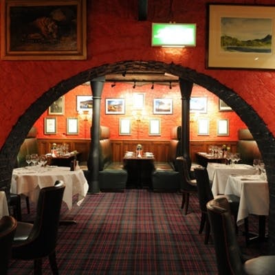 Cozy restaurant booth at Boisdale of Bishopsgate for upscale dining and meetings.