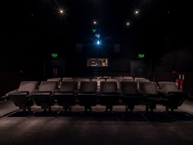 Modern theater setup at BFI Southbank, ideal for corporate events and film screenings.