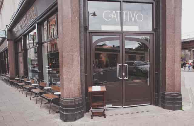 Stylish Pacifica Burger & Cocktail Bar venue with large windows for events and gatherings.