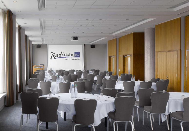 Meeting room at Radisson Blu Liverpool, perfect for corporate conferences and workshops.