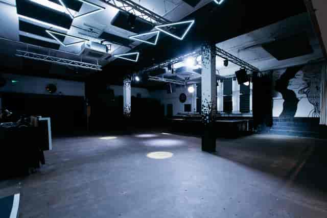 Industrial-chic event space at 90 Bar & Kitchen, Hackney Wick, for product launches and receptions.