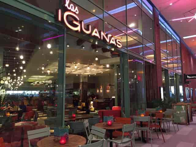 Vibrant Las Iguanas venue in Wembley, perfect for casual meetings and networking events.