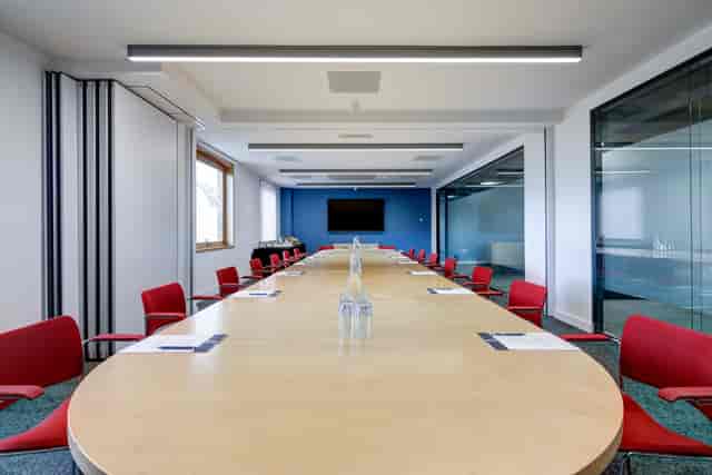 Boardroom, oval table, executive meeting, corporate event