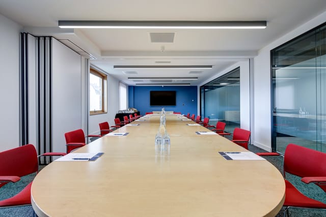 Boardroom, oval table, executive meeting, corporate event