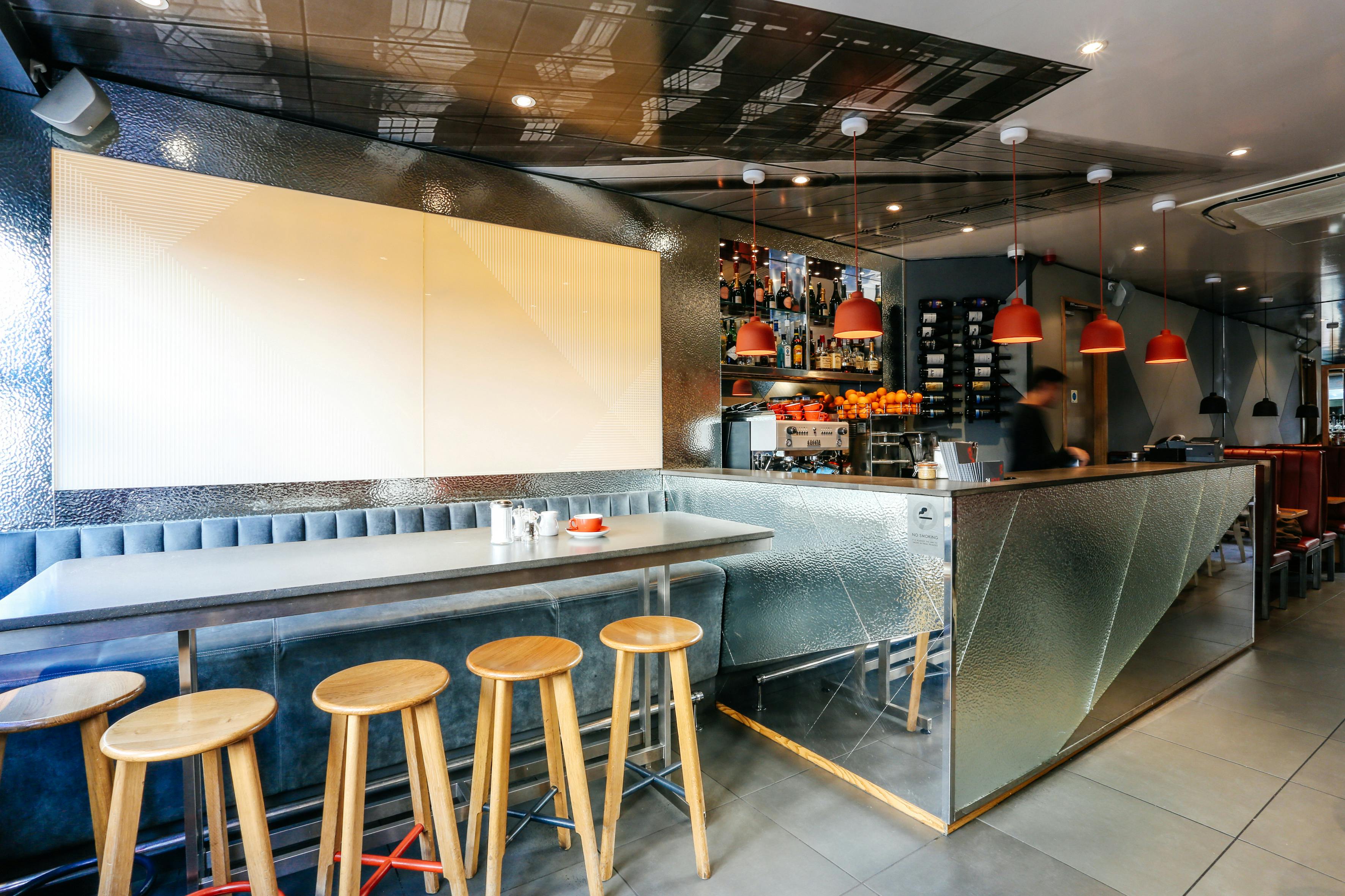 Modern venue in The GOAT Chelsea, ideal for meetings and networking events.