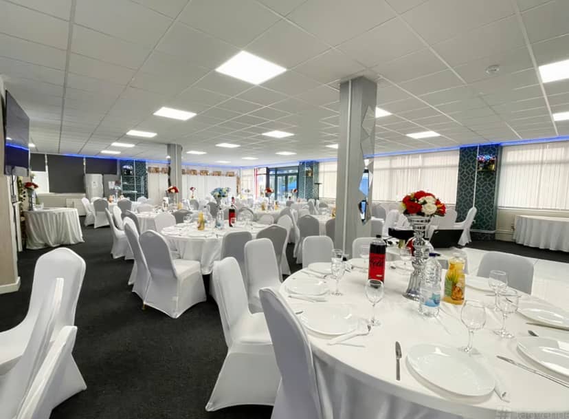 Elegant event space in ACAA Hall, perfect for banquets and corporate gatherings.
