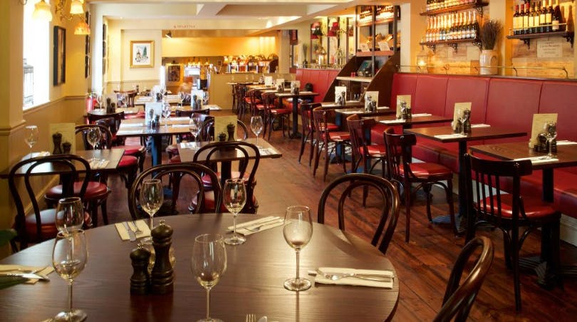 Charming Café Rouge venue in Stratford-upon-Avon for intimate gatherings and corporate events.