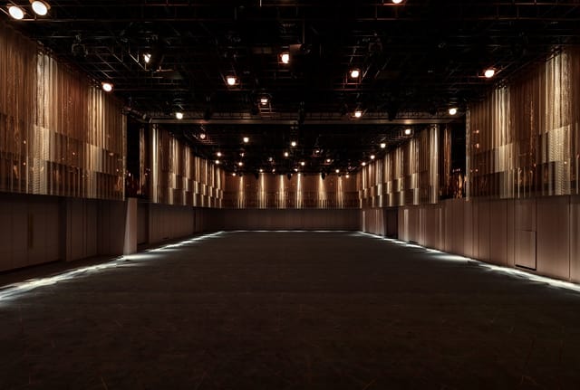 Spacious modern ballroom at The Londoner, perfect for events and conferences.