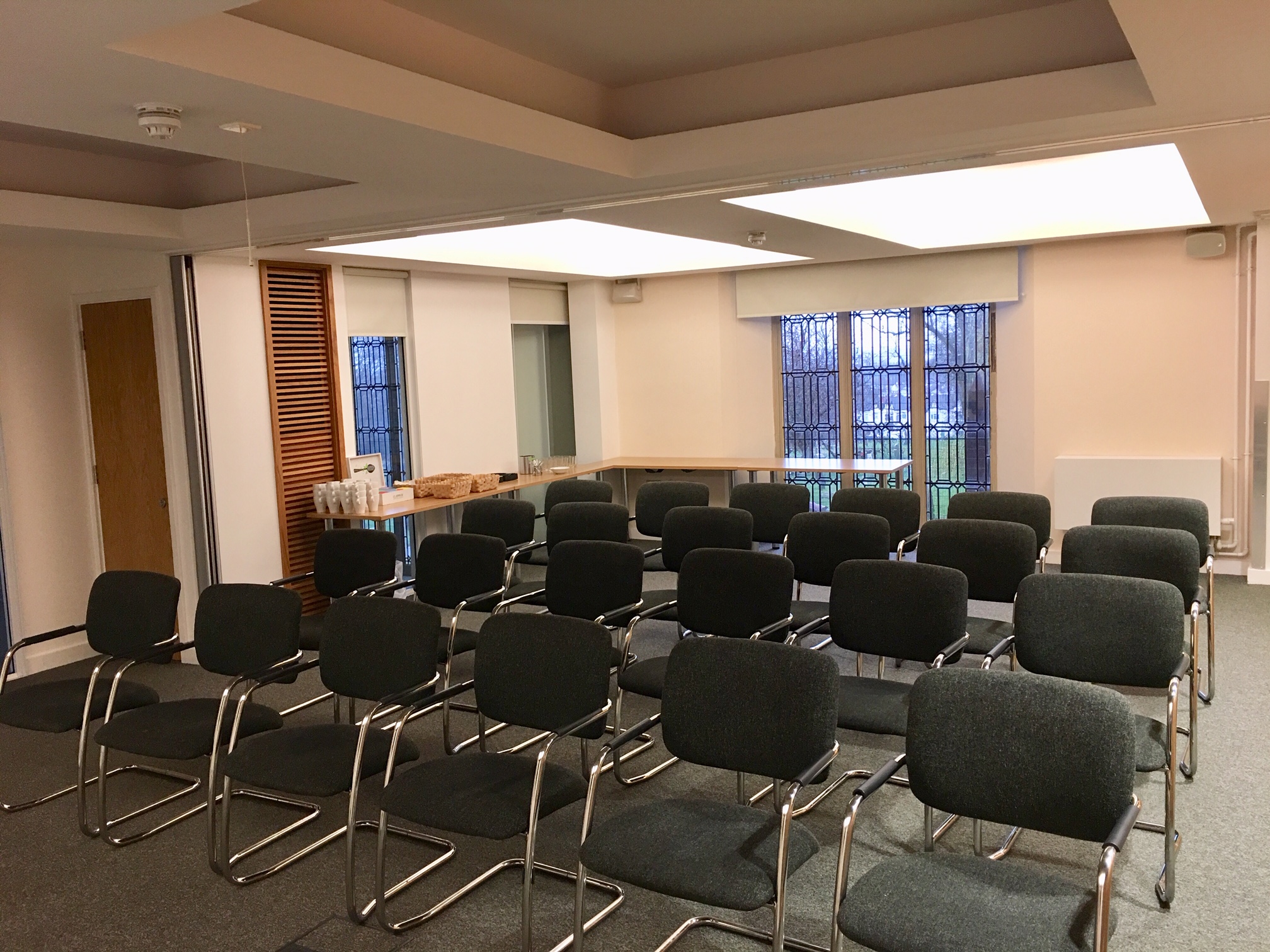 Anchor Room in St Barnabas Church: bright, versatile meeting space for workshops and presentations. - Banner