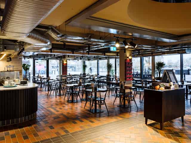 Riverfront and Balcony Bar