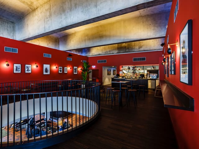 Riverfront and Balcony Bar at BFI Southbank, modern venue for creative events and meetings.