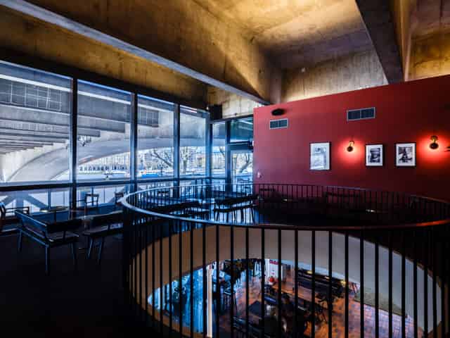 Riverfront and Balcony Bar