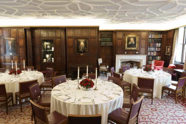 Middle Temple Prince's Room dining, executive banquet
