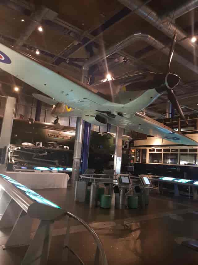 Past Gallery in Thinktank: vintage aircraft backdrop for immersive corporate events.