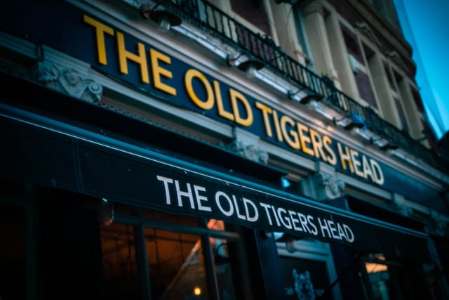 Tigers Lounge at The Old Tiger's Head, ideal for casual gatherings and events.
