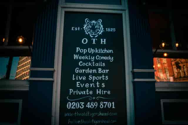 Tigers Lounge at The Old Tigers Head, vibrant venue for events and comedy nights.