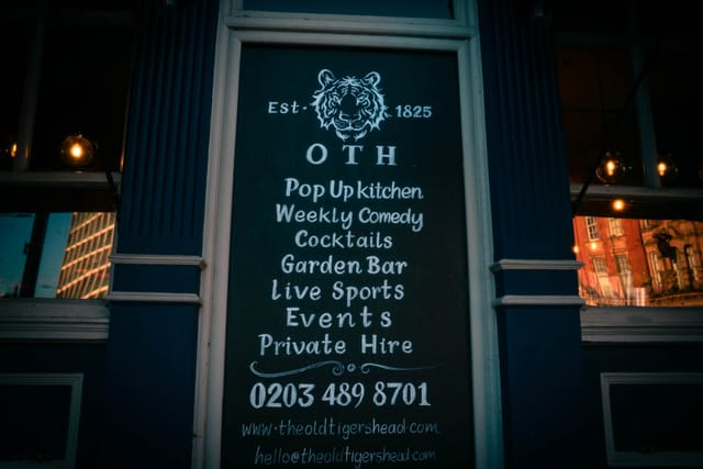 Tigers Lounge at The Old Tigers Head, vibrant venue for events and comedy nights.