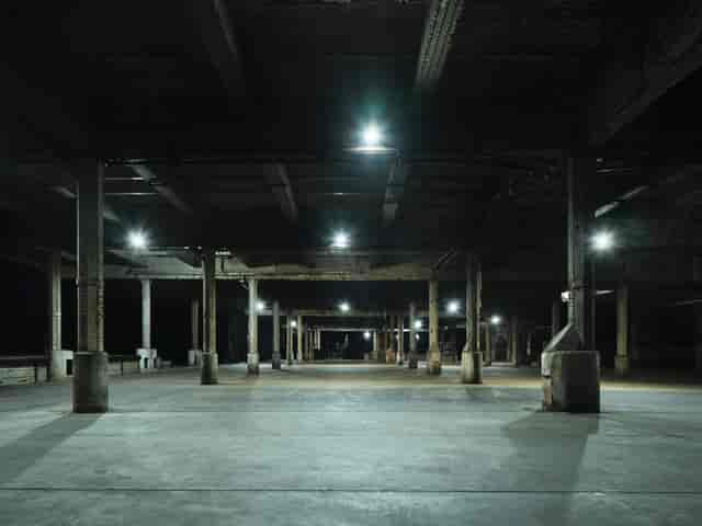 Depot Mayfield industrial event venue, raw blank canvas space for experiential event hire.