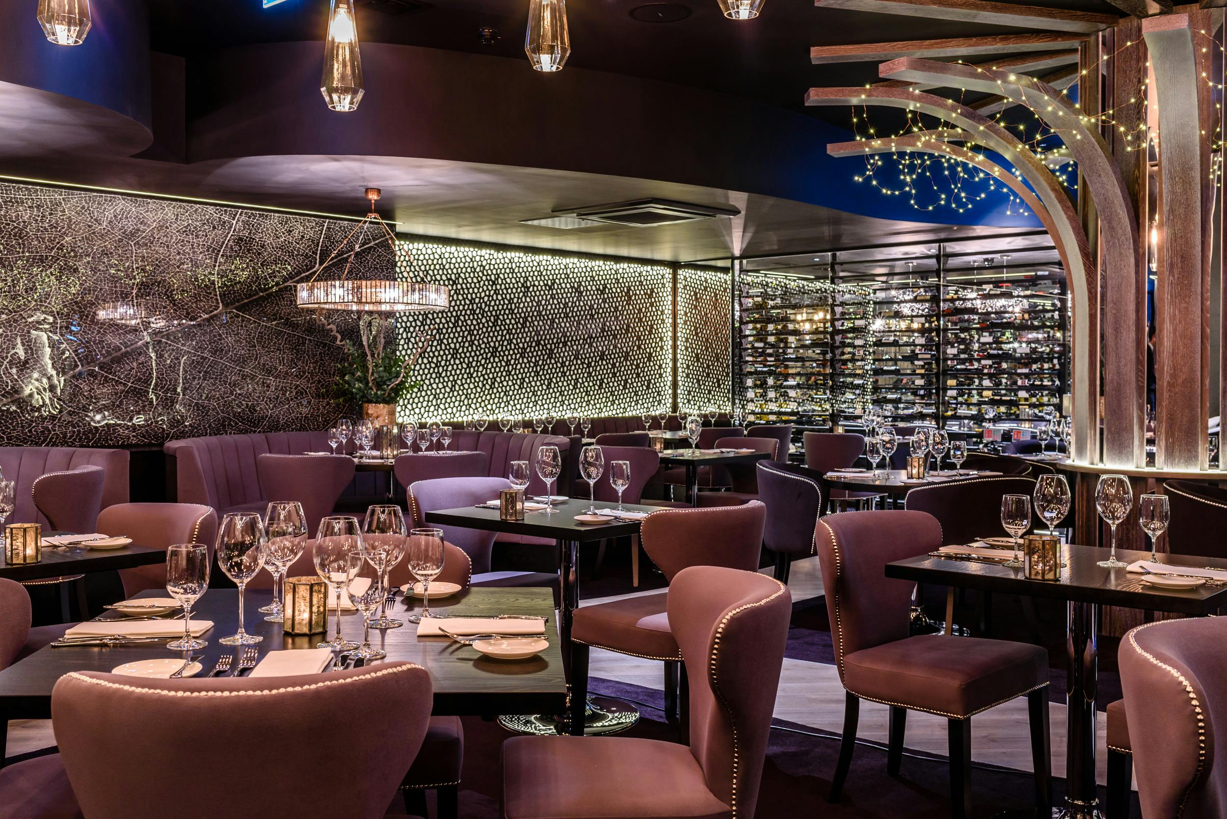 Sophisticated dining venue in Gaucho Birmingham, ideal for upscale events and meetings.