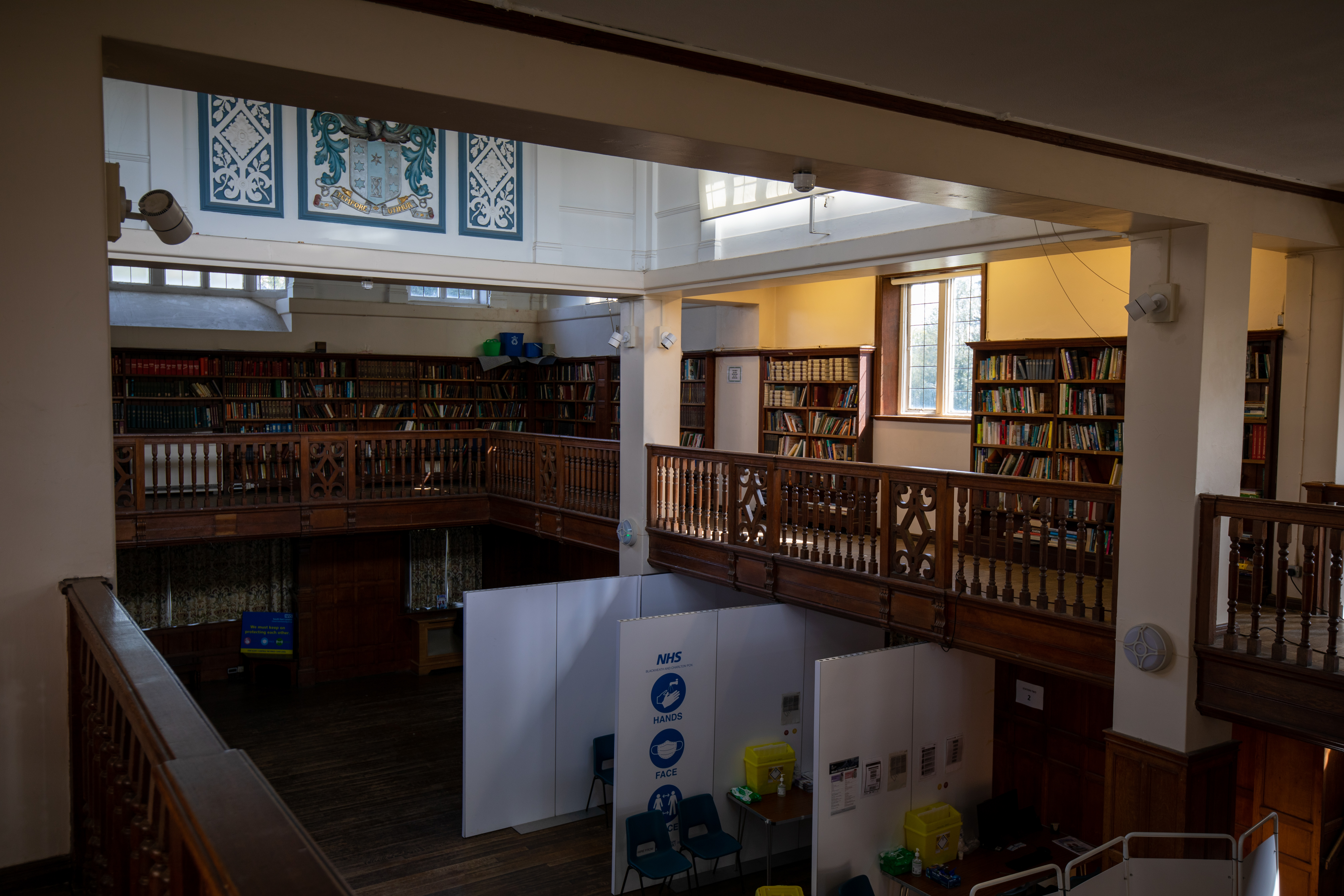 Old Library in Charlton House: spacious venue for workshops and intimate events. - Banner