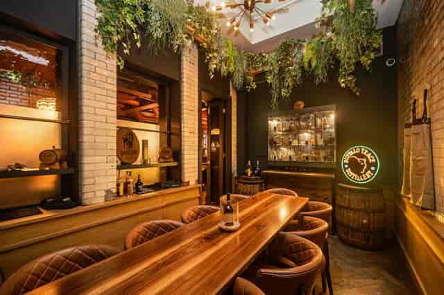 Private dining room at The Wren Tavern, ideal for intimate events and networking.