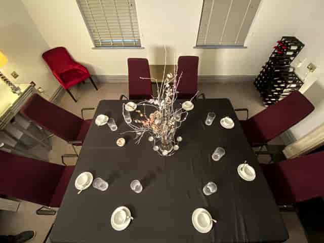 Fox Meeting Room at The Fox Club Mayfair, elegant table setup for intimate meetings.