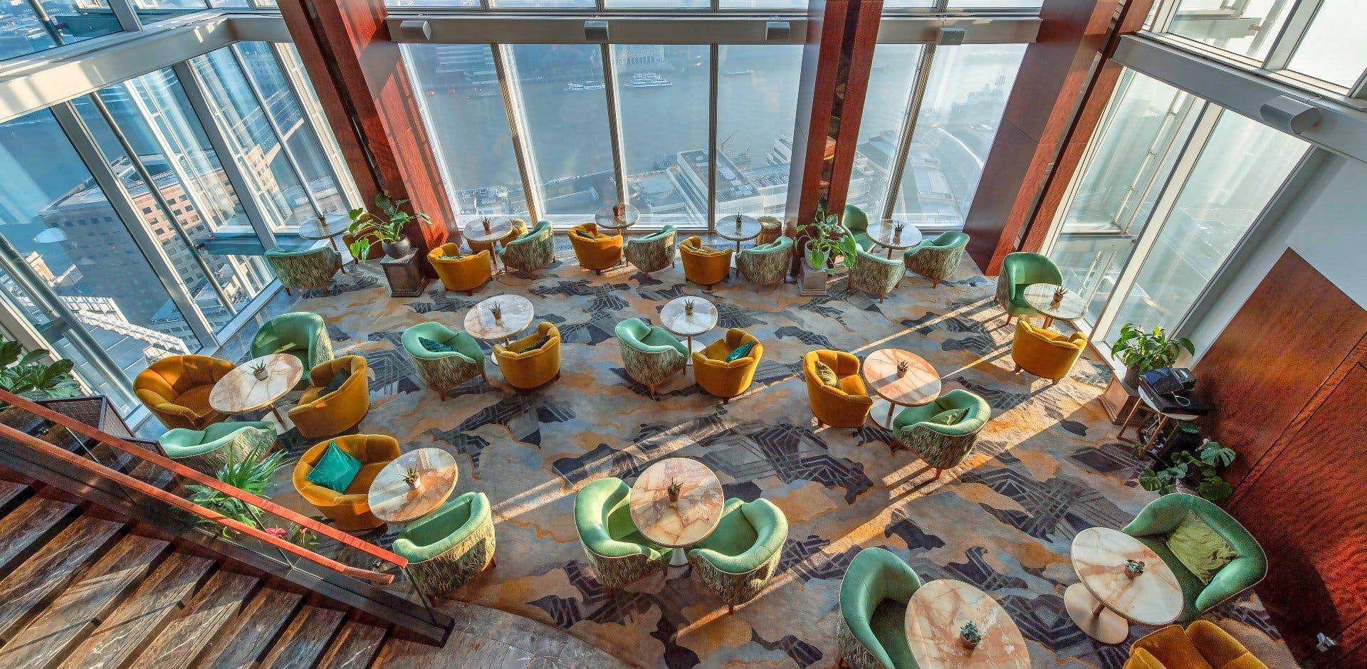 Sky Lounge at Shangri-La The Shard, London: modern event space with panoramic views.