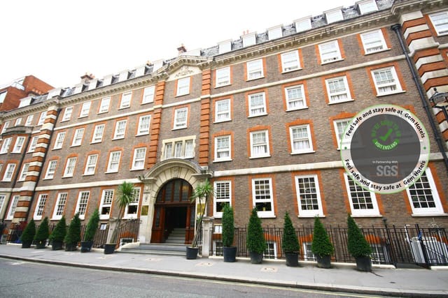 Portland Suite at Fitzrovia Hotel, elegant venue for corporate events and meetings.