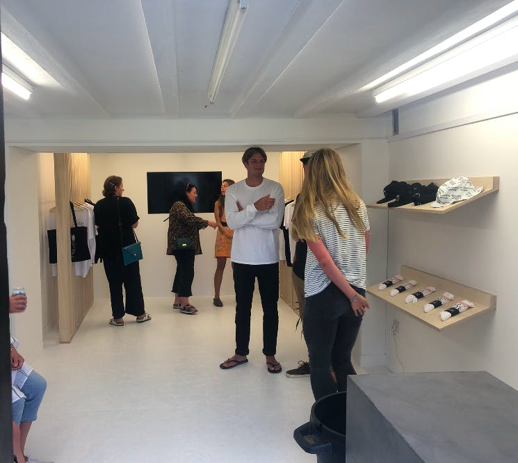 Modern minimalist event space in Newquay for intimate gatherings and product launches.